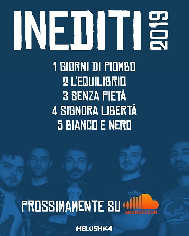 OffHelushka's tweet photo. Prossimamente potrete ascoltare gli inediti creati la scorsa primavera in sala prove! Giorni di piombo, L’Equilibrio e Senza Pietà sono frutto di tanto lavoro, tanto sudore e sono 3 canzoni completamente diverse tra di loro, in linea con il nostro stile.… https://t.co/5zzOFv9mKX https://t.co/KpYoL4cN1h
