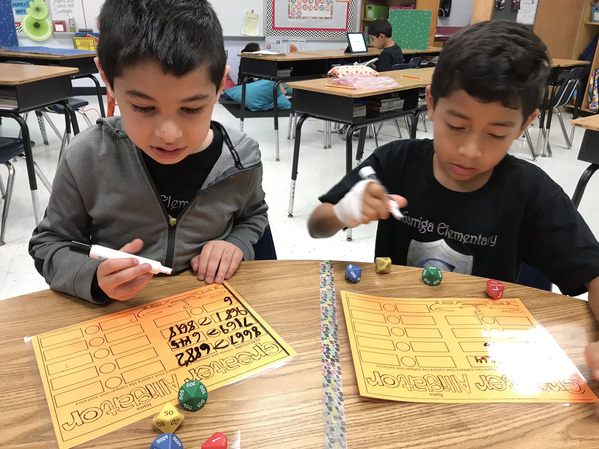 cesparza78's tweet photo. Fun Friday Stations after tests are done @GarrigaElem @ProdigyGame @ImagineLearning #greaterthanLessthan https://t.co/QHzmxgQppU