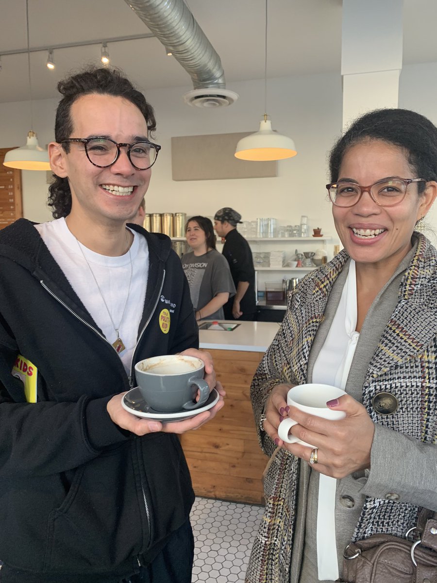 PegCityLouLou's tweet photo. Also got to catch up with these two and get some schooling in recognizing the essential humanity in everyone, even those with whom we don’t agree. #FridayFools #goingdeeper https://t.co/HXzBj5QL6t