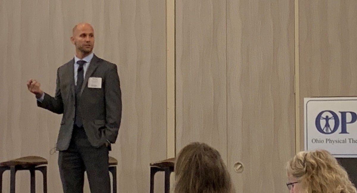 scott_ohpt's tweet image. Dr Mitchell Selhorst sharing data on adolescents with patellofemoral pain using Psychologically Informed Education. Using educational video found ⬇️ in fear avoidance and kenisiophobia found  ⁦@nationwidekids⁩ ⁦@Ohio_PT⁩ #OPTimize2019 #ChoosePT