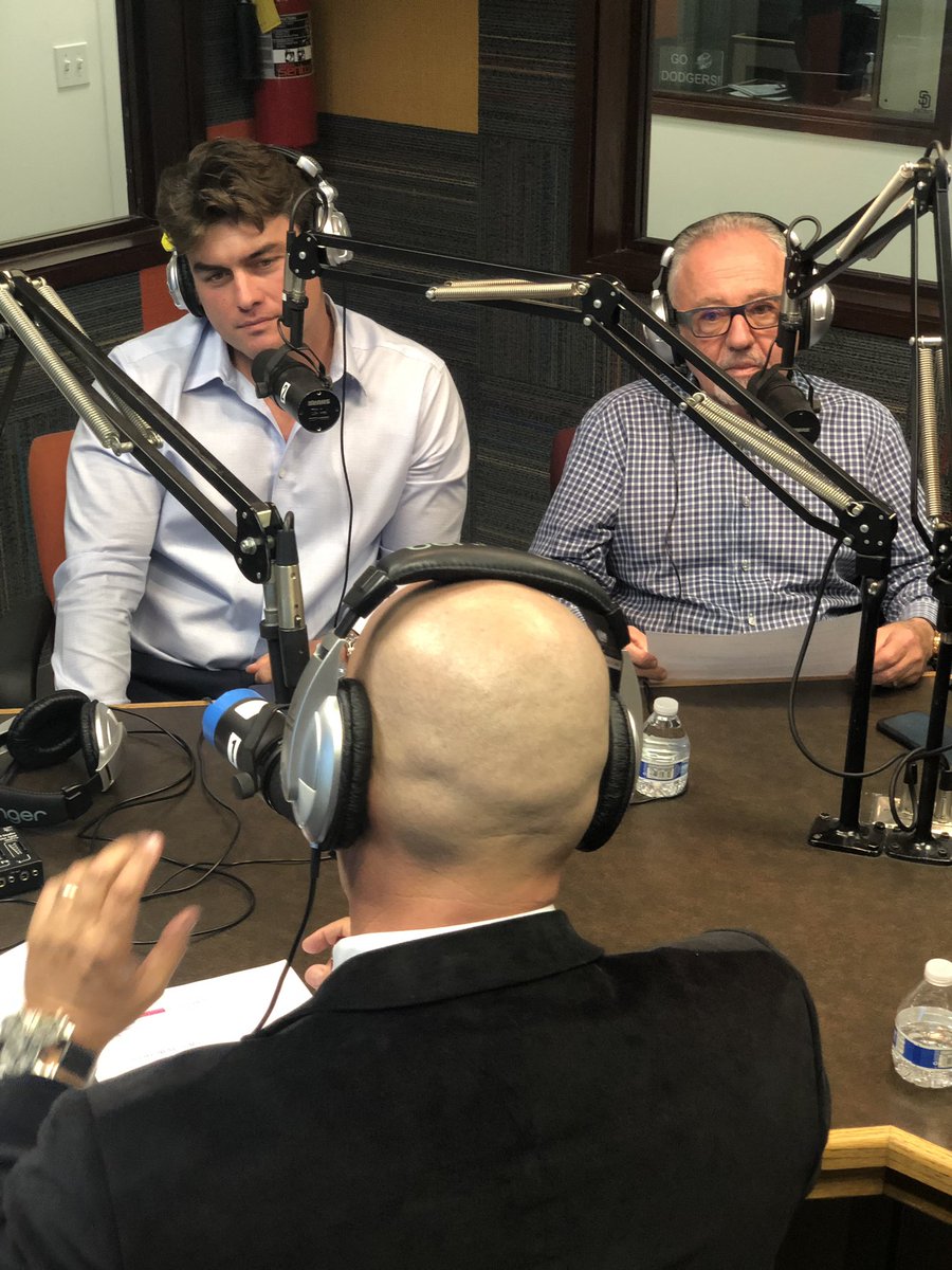 Tomorrow! 

Be sure to tune in at 4pm when Seaport San Diego project manager Alex Buggy and <a href="/Gaf_Gaffen/">Gaf</a> join Talk With Brett Davis to discuss Alex’s Hometown Hero/Military Warrior Award and the Seaport San Diego project! 

FM-96.1 North County
AM-1170 San Diego