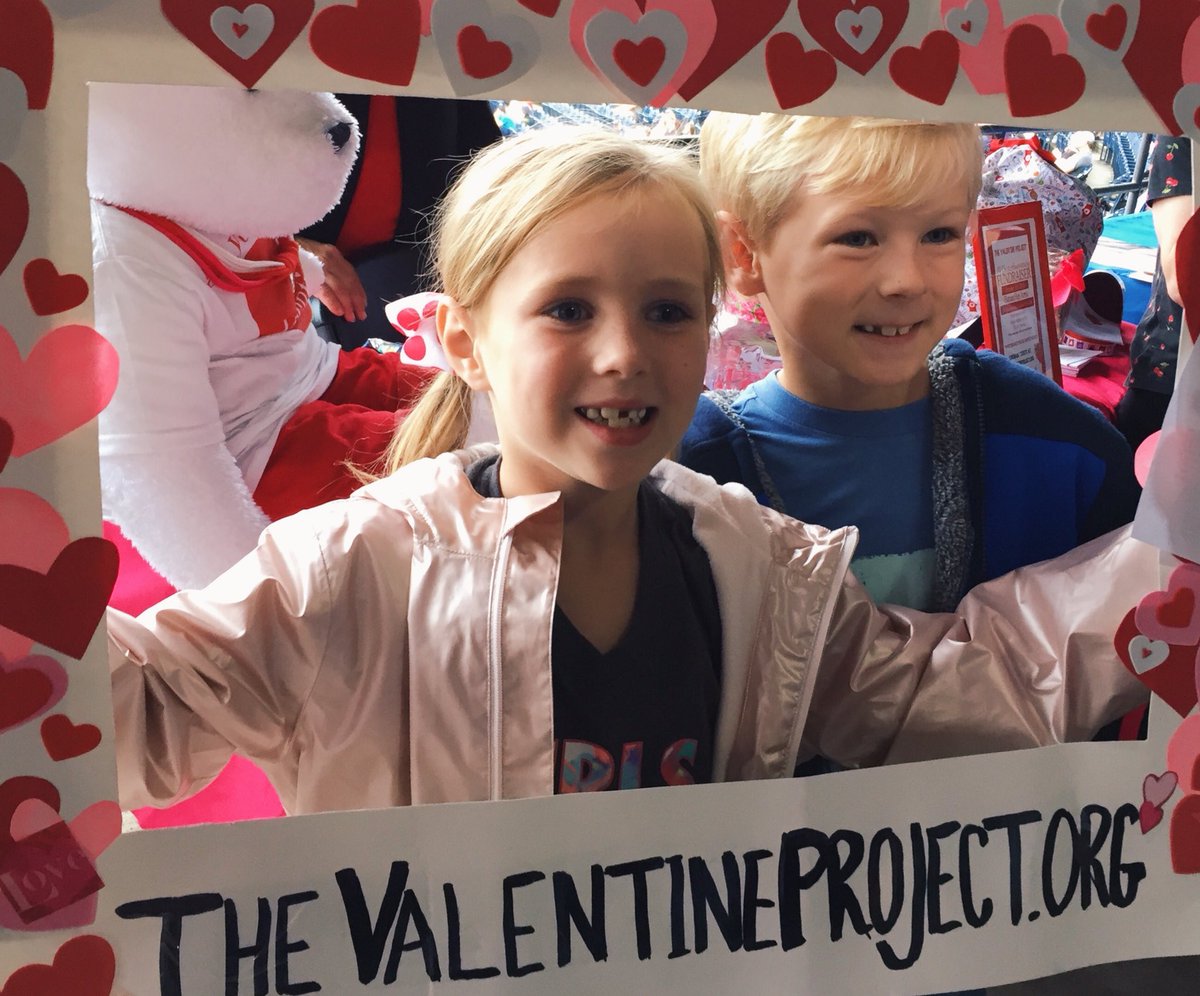 Big smiles for The Valentine Project💕☺️ Together, we believe we can make the world a kinder place. Rt to spread awareness of our mission and check out thevalentineproject.org for more info. #thevalentineproject #lovedelivered