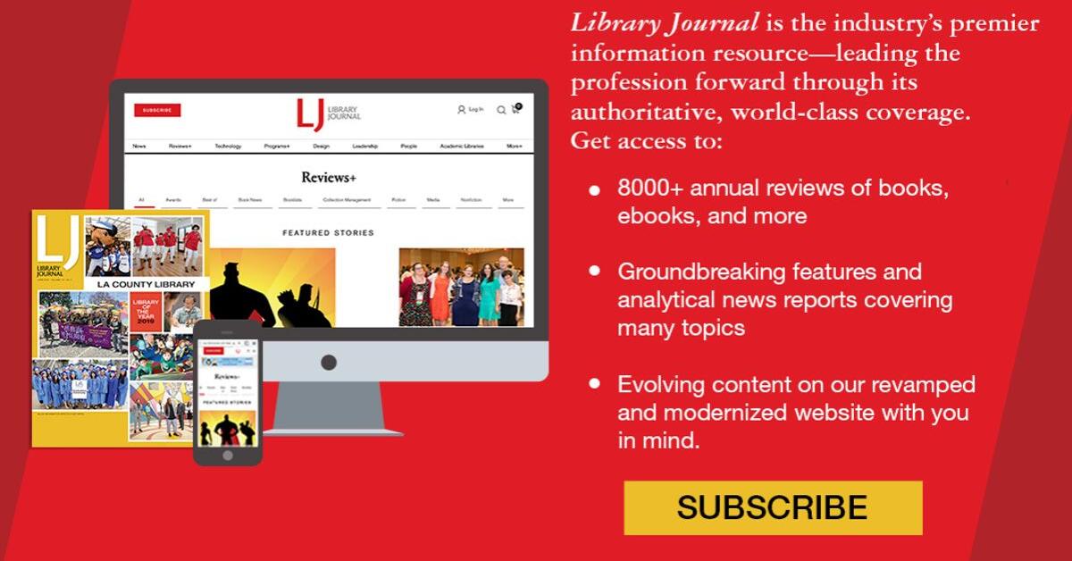 LibraryJournal's tweet image. Choose the unlimited subscription plan that works best for you and your #libraryteam.

Subscribe Now: bit.ly/LibrariesSubsc…