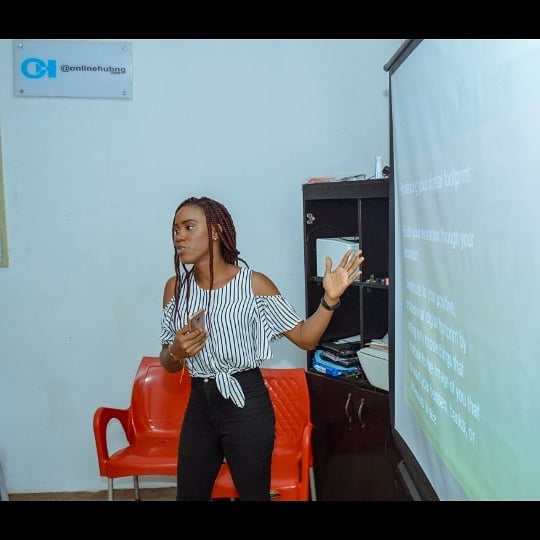 dadaomolara's tweet image. Flashback Friday..

It was a great privilege sharing my thoughts on "protecting your digital footprint" at the event organised by @beedigitalafrica on Saturday 21st September 2019.
I was an eye opener into the world of digital.

Thank you once again for having me. Let's do more!