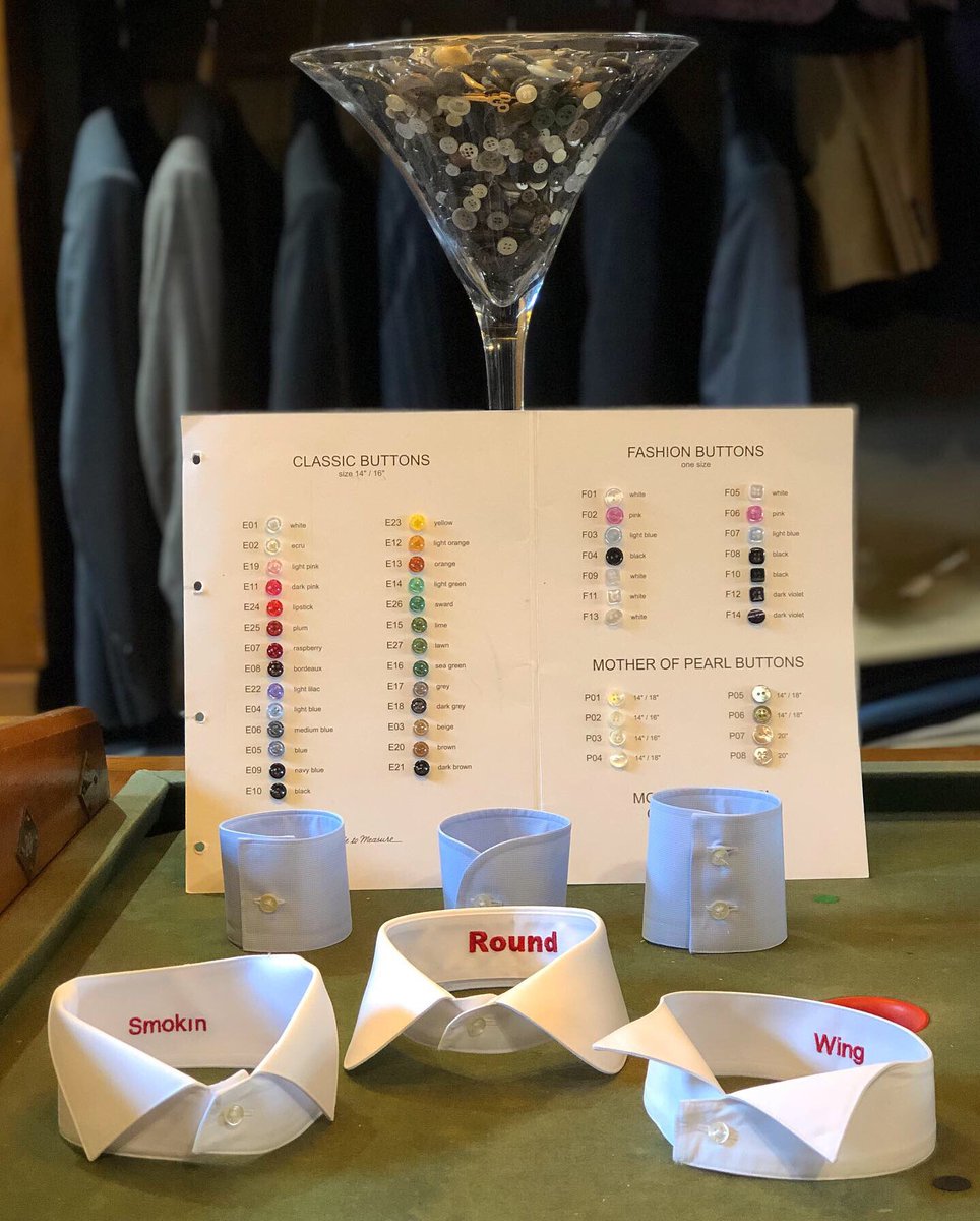 AGplado's tweet photo. Come and order your #madetomeasure shirt at @agplado with your own design ! ✂️
•
•
•
•
•
•
#agplado #menswear #tailors #tailoring #tailoringformen #suits #mtm #shirts #bespoke #bespokeshirts #buttons #collars #shirtcollar https://t.co/eS8LOo0F9I