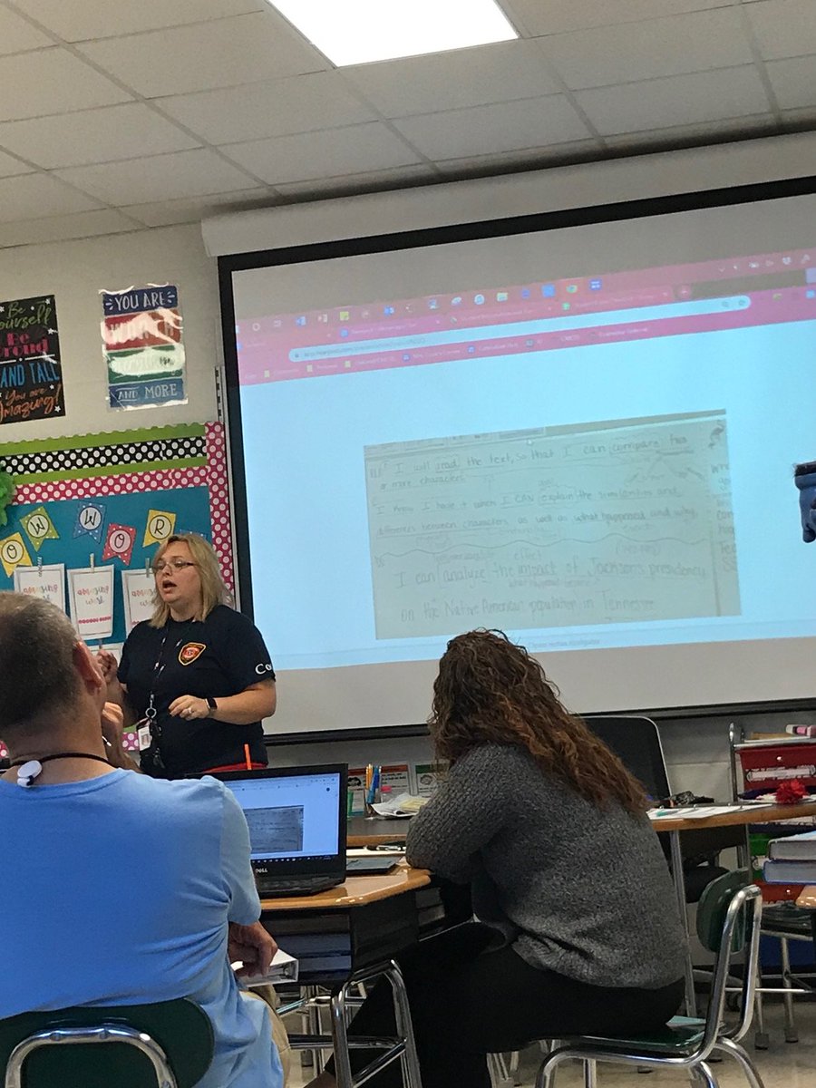 sara_hendrix4's tweet photo. This month in our new teacher meetings, we have been focusing on Set- Introducing lessons by teaching our clear targets, activating prior knowledge, and checking to make sure our students understand the goal and the purpose behind the learning! #cmcssinduction https://t.co/f7rM73usS4