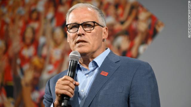 cnnbrk's tweet photo. Washington Gov. Jay Inslee calls for the state to impose an emergency ban on all flavored vaping products https://t.co/taSwOANVJR https://t.co/sl62N7XKga