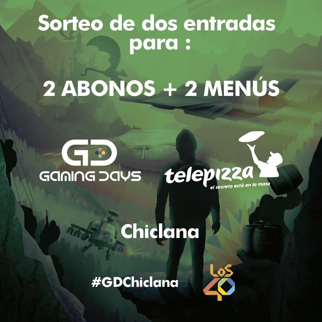 ¡NO TE PIERDAS EL SÚPER SORTEO QUE TENEMOS EN EL INSTAGRAM! 

¡Corre a participar ya! 👏🏽🎮

#GDChiclana