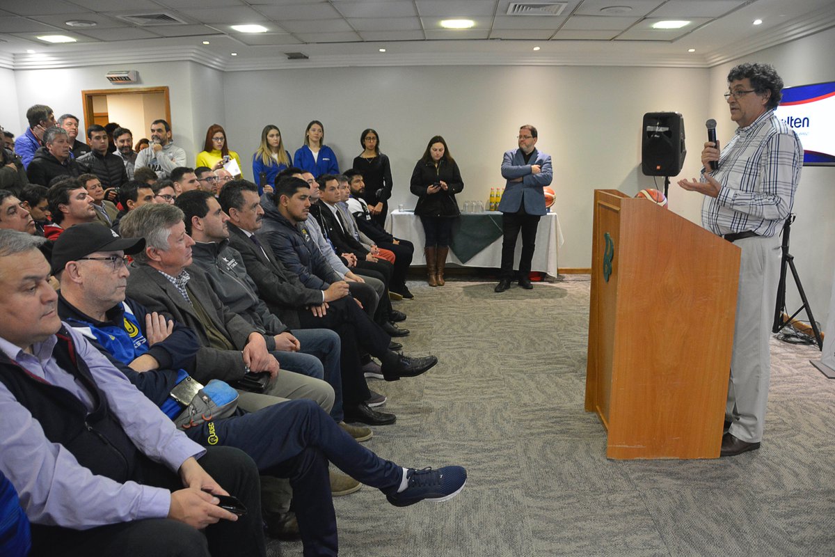 liga_nacional's tweet photo. #LNBChile #LigaDirecTV #SupercopaUACh
La Liga Nacional de Básquetbol lanzó formalmente este mediodía la temporada 2019-2020 de la Liga DIRECTV y contó con representantes de los 12 clubes, jugadores y dirigentes, que forman parte de la principal competencia cestera del país. https://t.co/jjj8KFQn1Y