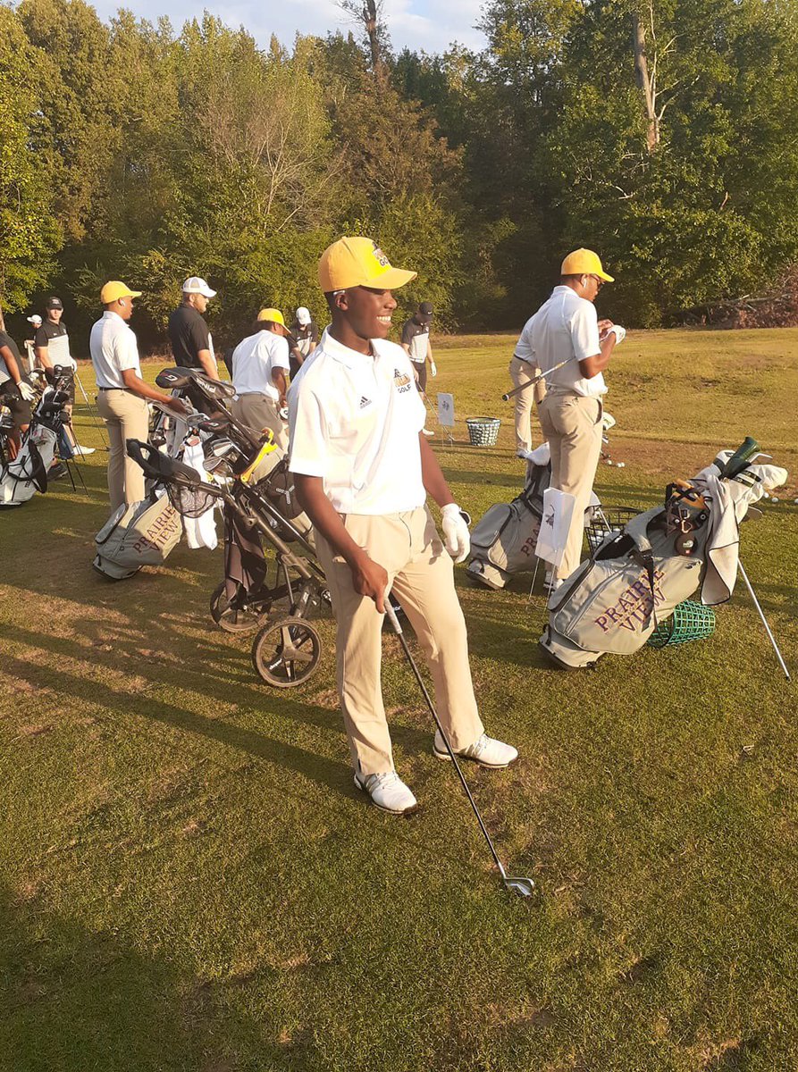 Chicagoan &amp; @JPGACHI Junior Champion Abdel Raoul is smiling brightly upon occasion of his first collegiate tournament for <a href="/PVAMU/">Prairie View A&M</a>. The Black College Invitational Golf Tournament is underway <a href="/summergrovegolf/">Summer Grove Golf </a> in Georgia.