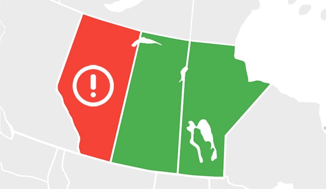 CanBorderPRA's tweet photo. #ALERT The #ChiefMountain border crossing will close for the season at 4 p.m. (Mountain Standard Time) today due to #ABstorm. @AMARoadReports @511Alberta @WatertonLakesNP. https://t.co/LvYOH6KSbt