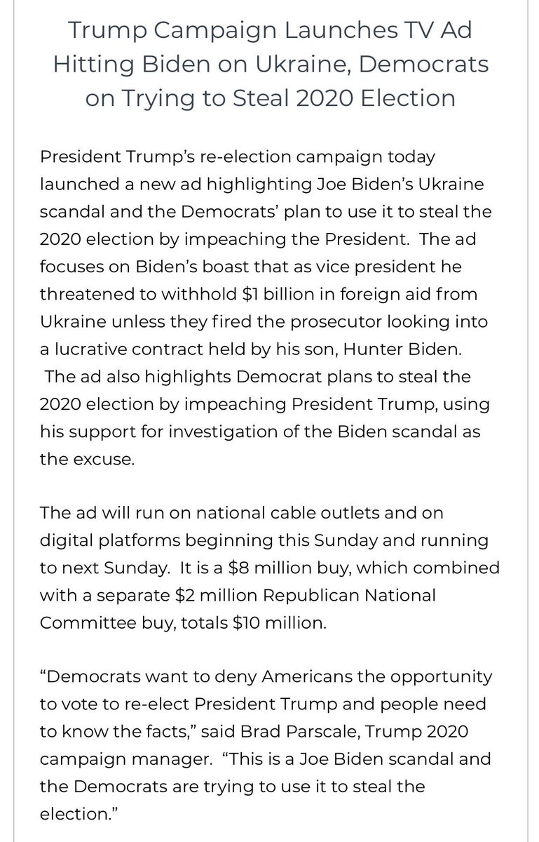 New 10 million dollar ad campaign next week! 

m.youtube.com/watch?v=bbixdV…