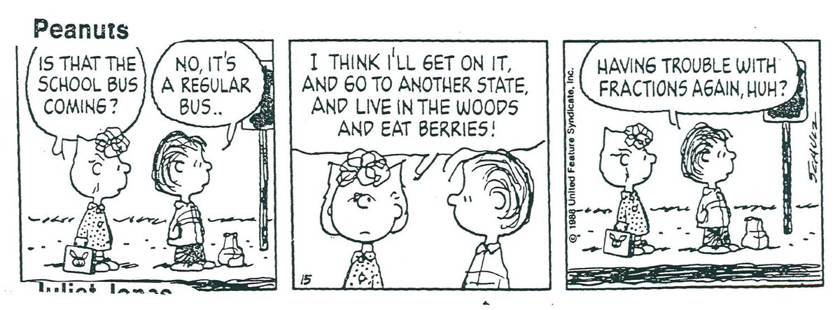 I remember Grade 3 was about the time I started to get turned off math - and fractions was the cause. I hope this Friday Funny at least makes you smirk! <a href="/origomath/">ORIGO Education</a> #iteachmath #elemmathchat