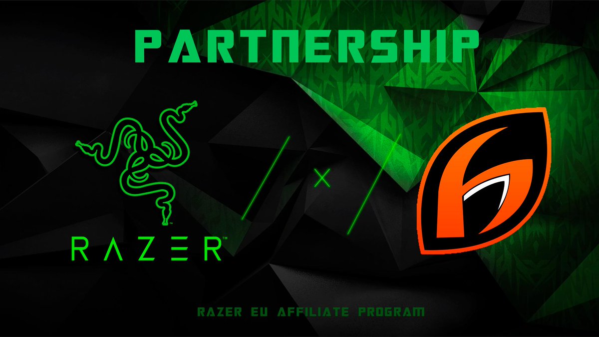 Excited to announce the entry on the <a href="/Razer/">R Λ Z Ξ R</a> affiliate program eu. We hope this is the start of something big and we are willing to give our teams and fans the best we can get for them! 
#Razer #horaxesports #horax #hohohorax #partnership