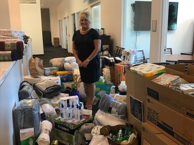 NVIofficial's tweet photo. #FlashbackFriday - when Associates at the Retail Support Center saw the devastation caused by #HurricaneDorain in the Bahamas they knew they needed to help. A big thanks to all who donated! #InsideNVI https://t.co/i0xmC1Cdl5