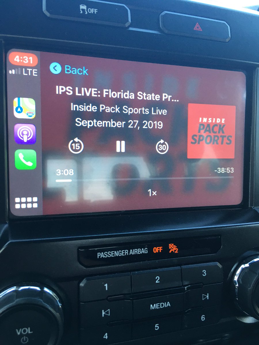apple_stephen's tweet image. Listening to @InsidePackSport give a preview and breakdown ahead of the Pack and FSU #getinside #insidepacksports
