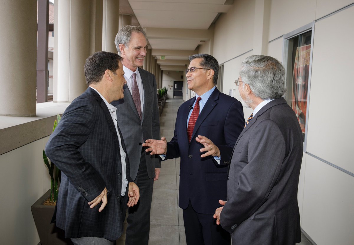 JackHKnott's tweet image. Yesterday, I was pleased to welcome California Attorney General @AGBecerra to @USCPrice @SchaefferCenter @USCSchPharmacy as he joined us in addressing policy issues related to #UniversalCoverage. Thank you Mr. Becerra for your contributions &amp;amp; input on this important conversation.