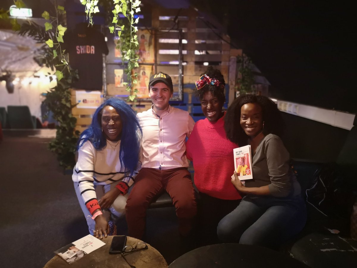 My heart is full! I got to interview  writer &amp; star of <a href="/ShidatheMusical/">Shida the Musical</a> Jeannette Bayardelle, and director by Andy Sandberg.. Plus watch another stunning performance!  Doesn't my face say it all?! Catch <a href="/ShidatheMusical/">Shida the Musical</a> at The Vaults Waterloo until 13th Oct!! A MUST-SEE! 🙌🏾💕✨