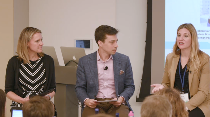 #cyberrisk is now just another business risk, says #RaganExecComms panelist <a href="/ebenfollow/">Eben Kaplan</a>, so execs have got to be able to talk about it. And <a href="/Gorman_Siobhan/">Siobhan Gorman</a> says responding well benefits the bottom line plus shows customers and business partners you can handle any crisis.