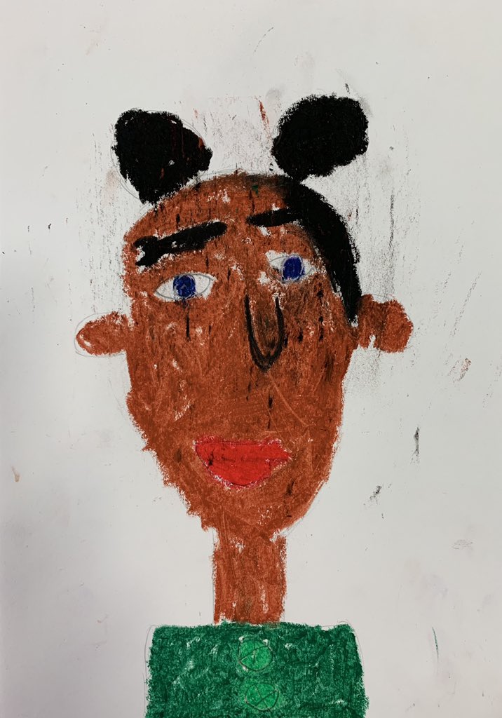StapleHillPS's tweet photo. Fantastic self-portrait by Jamelia. #Article29 #DevelopYourTalents https://t.co/VpqGdKMvVI