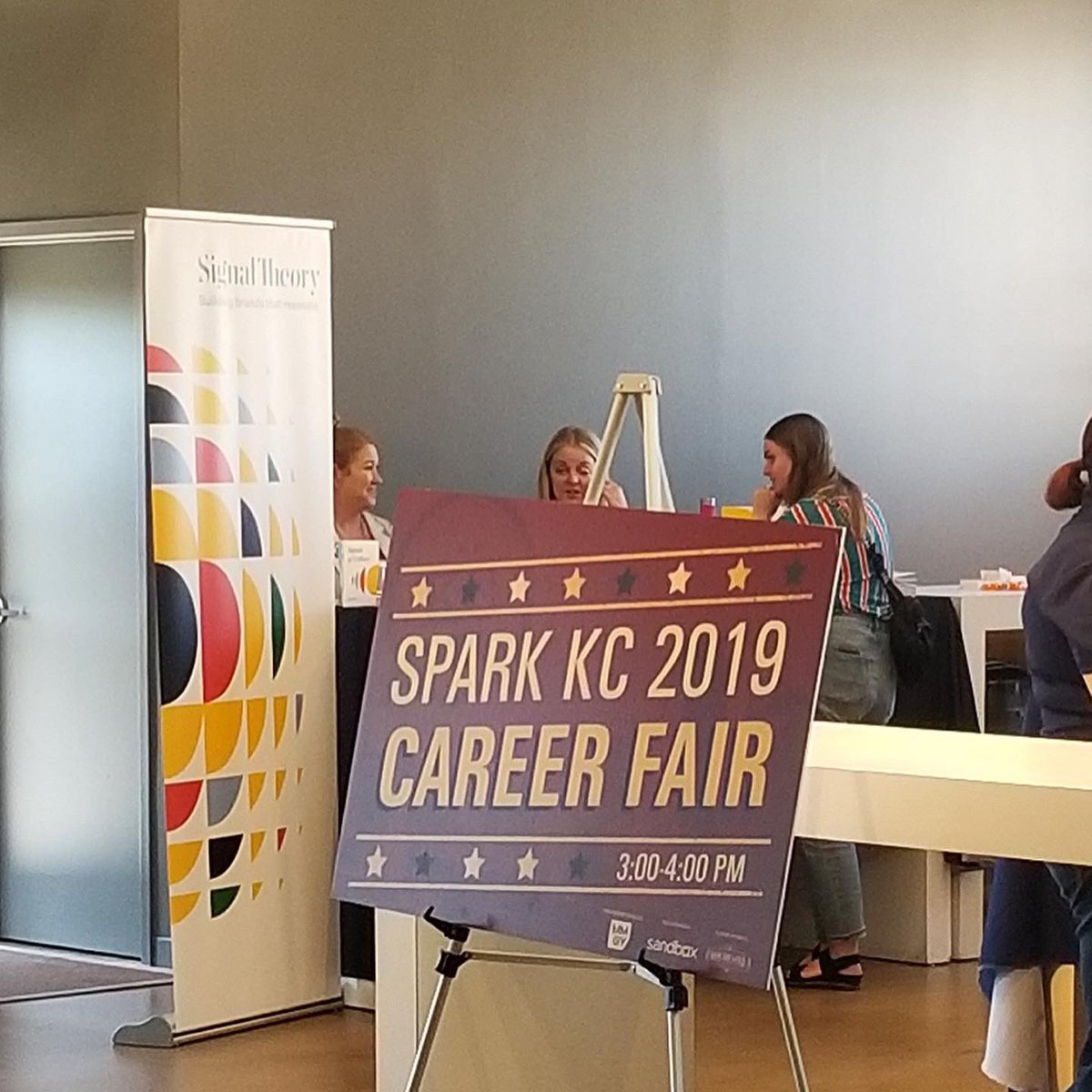 Our team had a great time at #SparkKC today! Thanks for having us @ad2kc and @aafkc! #thrulife #thruline #networking #marketingagency #kc #whyad2 #kcagency