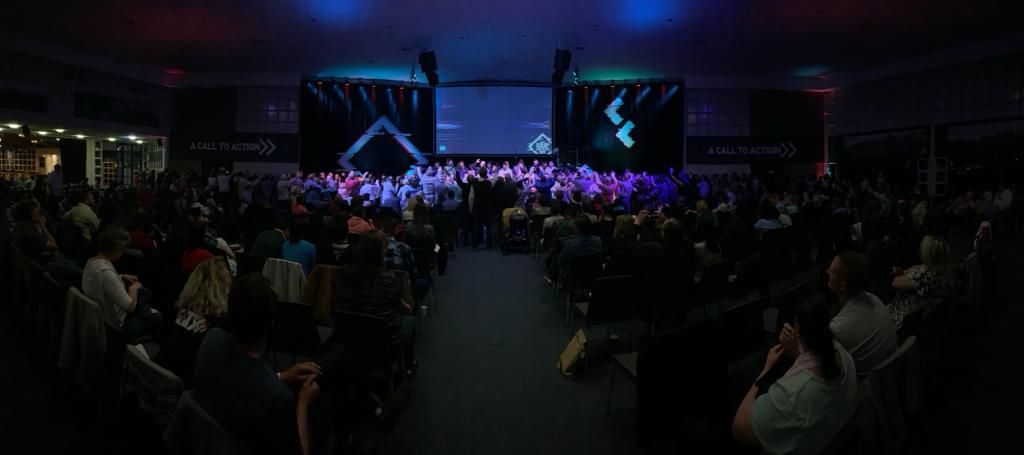 NCMIGauteng's tweet photo. What a day! Prayed for many generations: 18 and under today; 41 and under tonight; 60+ year olds leading us in prayer; and for church leaders tonight. It's amazing to see how God intends for all of us to be part of His Kingdom and do His Kingdom work. #EquipGauteng https://t.co/UQSgU6sSM1