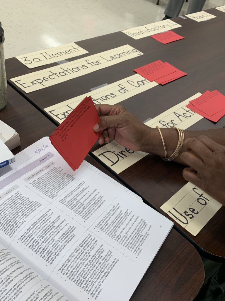 PDLadyConsults's tweet photo. PAR On-Boarding 301: Digging Deeper into the Elements of 3a📓My PAR PARtner is off to a great start! She nailed her Element Sorting Activity! #Up2PAR⛳️ #FfT #PARStrong #NewCT #LayingTheFoundation #ReflectivePractitioner #pdladyconsults @pgcpsPAR @DrMoLamar1 https://t.co/wjr4s6jFMV