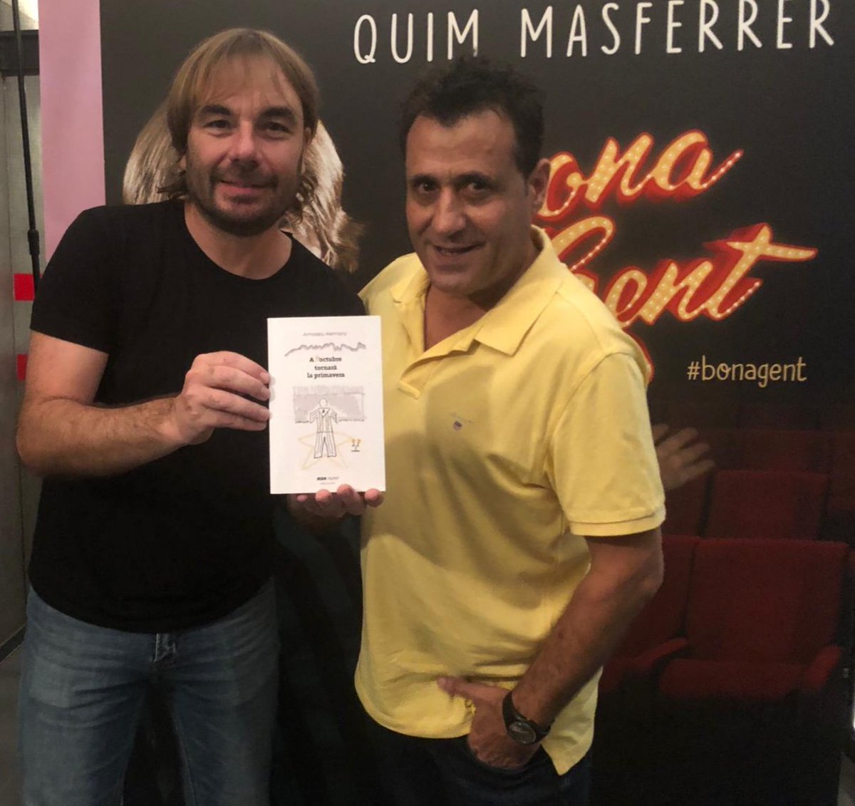 A l'octubre tornarà la primavera... el llibre que ja està llegint en Quim Masferrer!