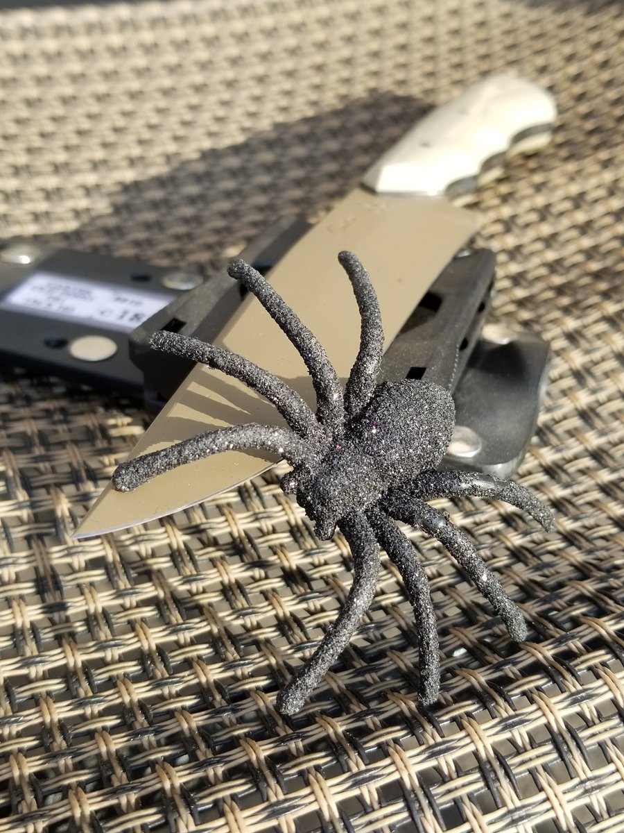 CarterCutlery's tweet photo. Halloween has already landed in stores, so if anyone needs a good knife to get those creepy crawlies, we got you covered! This #Carterknife is #1816 on our website!
#cartercutlery #murraycarter #halloween #spooky #knifepic #knifeinstagram #knifemaker #knifeshop #knivesforsale https://t.co/LsyuCtdgyX