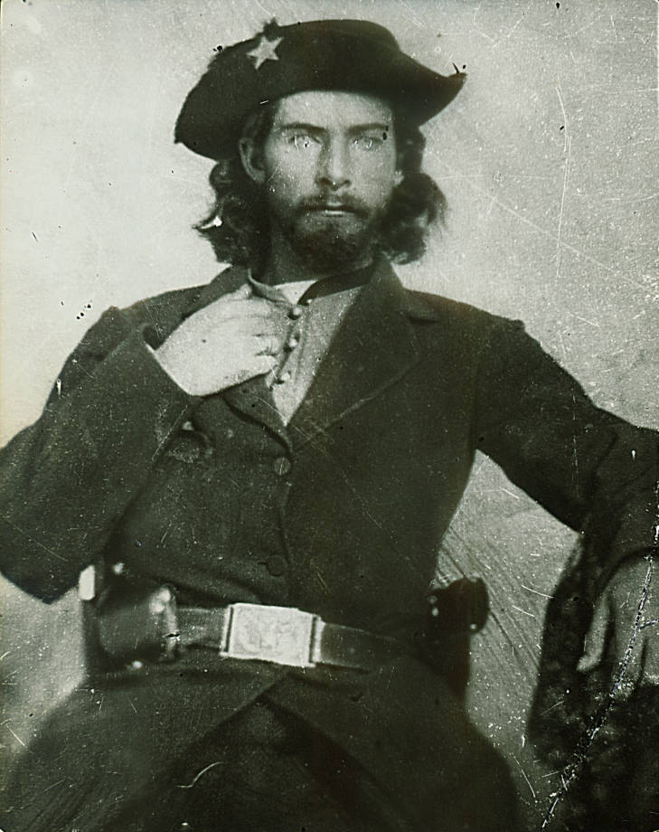 SHSofMo's tweet photo. #OTD in 1864, William “Bloody Bill” Anderson led a vicious raid in Centralia MO. Surviving eyewitness Sgt Goodman provided his “thrilling record,” which you can read at https://t.co/oKNoe8jm5N. [023422-1, F554.1 G624, P373] #SHSMO #Missouri #ShowMe #ShowMeHistory #CivilWar https://t.co/yof2rZHapa