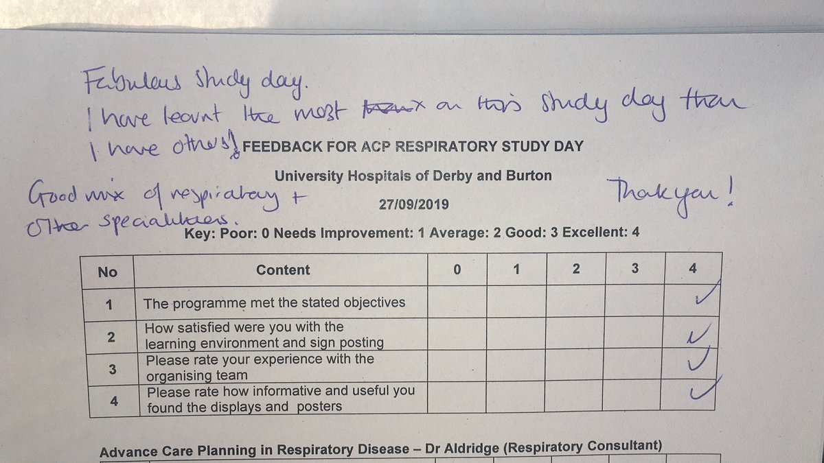 AcpKay's tweet photo. @EmmaToplis @ACPkirsty @s_uhdb @UhDB The words speak for itself! A great day, lots of learning and networking. #proudacp @s_uhdb #EMRespACP https://t.co/UQiAnGwdUe