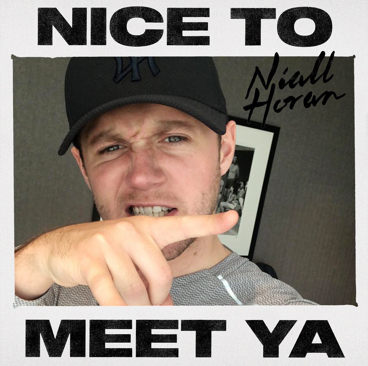 NiallOfficial's tweet photo. Hi i'm Niall, #NiceToMeetYa . Love seeing all of your selfies ! If ya fancy and got some editing skills, here’s the artwork frame for you to get creative with https://t.co/9w8hTr12VY https://t.co/AcEiJZW65v