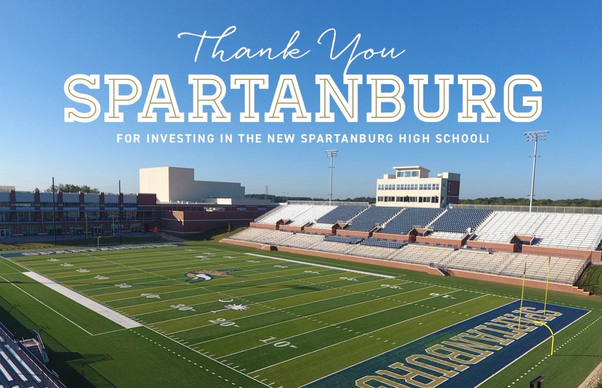 SpartanburgD7's tweet photo. Thank you, Spartanburg! #ourD7story #d7builds #OneSpartanburg Go Vikings! @RwbookerRussell https://t.co/vFTXpWQb9Y