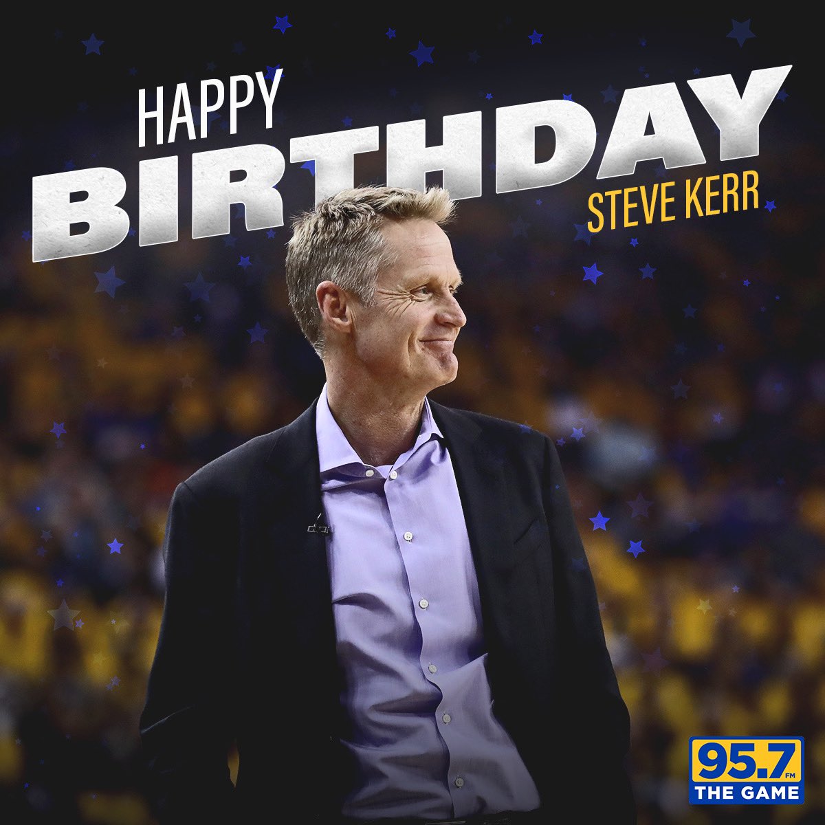 Happy Birthday to the one and only Steve Kerr  
