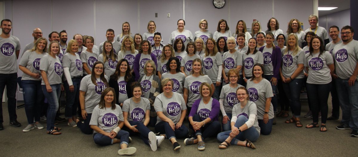BCMSBison's tweet photo. This week BCMS celebrated “Start with Hello Week” as part of the Sandy Hook Promise to help raise awareness about social isolation and how to prevent it.
Prime Time Intro Video: 
https://t.co/DDIWYn4gmJ
Creating a human chain video: https://t.co/LMe4boKd1w https://t.co/OL83lSU2k0