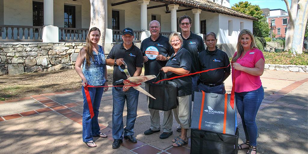Ribbon Cutting | You have an amazing service, <a href="/FoodJets/">FoodJets</a> SLO County!
slochamber.org/new-member-foo…