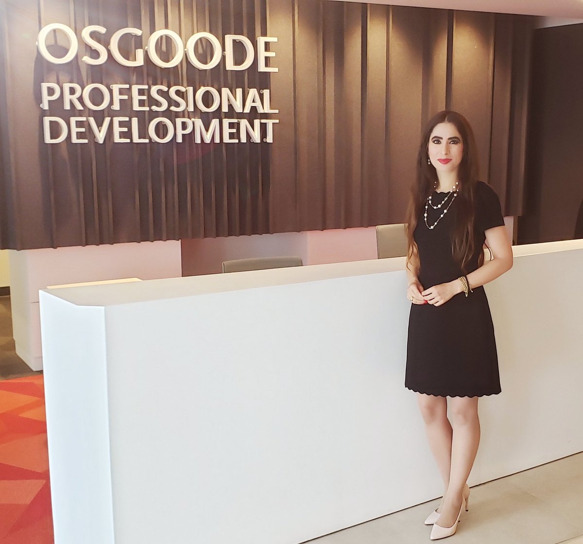 DrKatyKamkar's tweet photo. Osgoode Hall Law School, Professional Development &amp; Forum of Canadian Ombudsman Certificate. Work Mental Health part of Agenda/Certificate. Thank you for having me @CAMHnews @LoriSpadorcia @OmbudsForum @OsgoodeNews @StrongCmdr @LEPH2019 @JournalCSWB @CACP_ACCP @latreilleandre https://t.co/WgHdlOB8DU