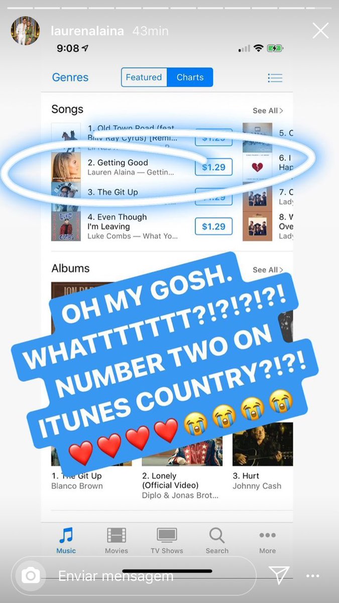 truealainer's tweet image. Hey @Lauren_Alaina, can you buy your own song please? We need as many extra copies as we can get 😜 #GettingGood