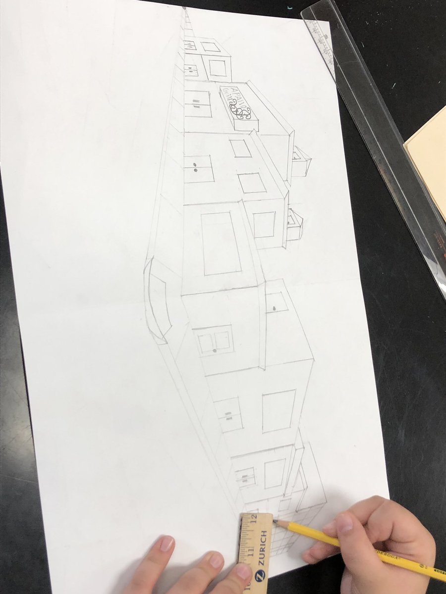 LopatMS's tweet photo. Two-point perspective drawings, evaluating the value of trade between the colonies and countries and designing football plays...great work this week Panthers!
#PantherPride https://t.co/icT7Mvt3ap