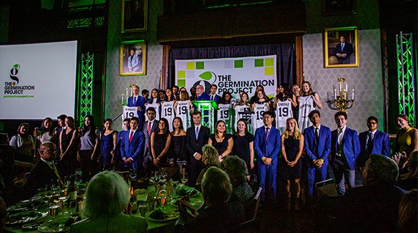 TheUnionLeague's tweet photo. Twenty of #Philadelphia most accomplished high school juniors took the stage in Lincoln Hall to be inducted into the 2019 Fellowship Class of the #GerminationProject, an endeavor aimed at cultivating a sustainable ecosystem of #leadership in Philadelphia. (PC: Wide Eyed Studios) https://t.co/BmRxdqQKeM