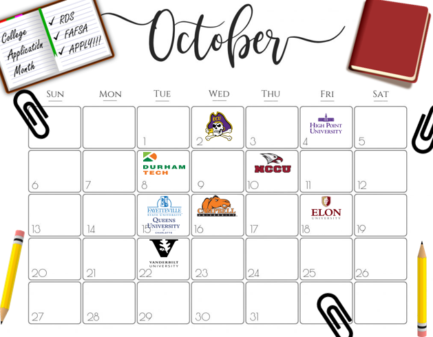 riverside_cac's tweet photo. COLLEGE APP MONTH BEGINS IN 4 DAYS!!! We have a ton of college info session and workshops planned! To kick things off, we will be visited by both ECU and High Point University next week! For details and to sign up for these visits click this link: https://t.co/XRhe8nknMh https://t.co/l5WXHPHQsy