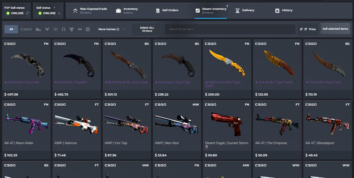 WAXPEER on Twitter: "How to sell CS:GO skins @OPSkins in 4 steps! 1. Download the extension https://t.co/jf80Fn71pB 2. ADD KEY in the profile https://t.co/wVnAbQeUoM 3. Add skins for