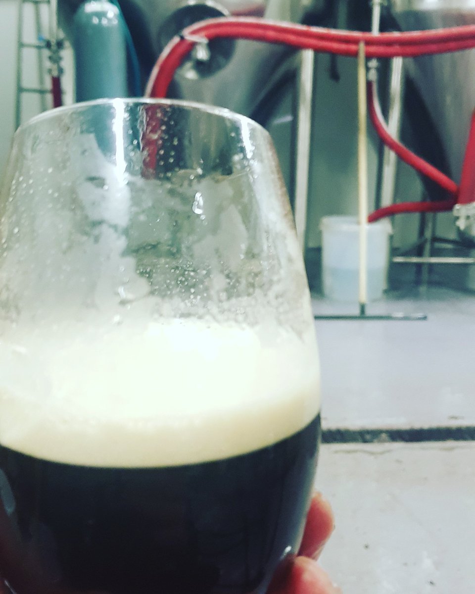 12acresbrewing's tweet photo. Taste testing something dark and german for @WineCKilkenny Octoberfest next week and it aint tasting half bad 🍺🍺🍺 #octoberfest #kilkenny #12acres #limitededition #smallbatch #schwarzbier https://t.co/QZ0IoWQdtH