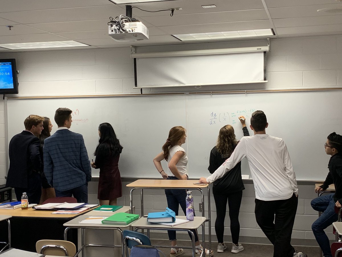 jdauph30's tweet photo. Top 5 day in AP Calculus today!!  #powerrule #apcalc #collaboration @1FarmingtonHS @FHSMathDept @crist_russ https://t.co/yo31sOoLqn