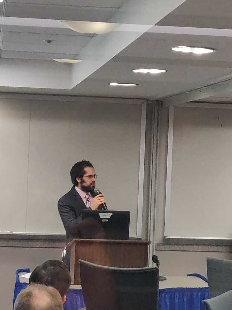 UVA_BI's tweet photo. #featurefriday Shout out to Gizem @gizmonaut and Bayoán for their presentation on the cost and impact of open source software as intangible capital at the Government Advances in Statistical Programming workshop earlier this week. #teamscience #ossimpact #GASP2019 @BLS_gov https://t.co/57MRBgJpns