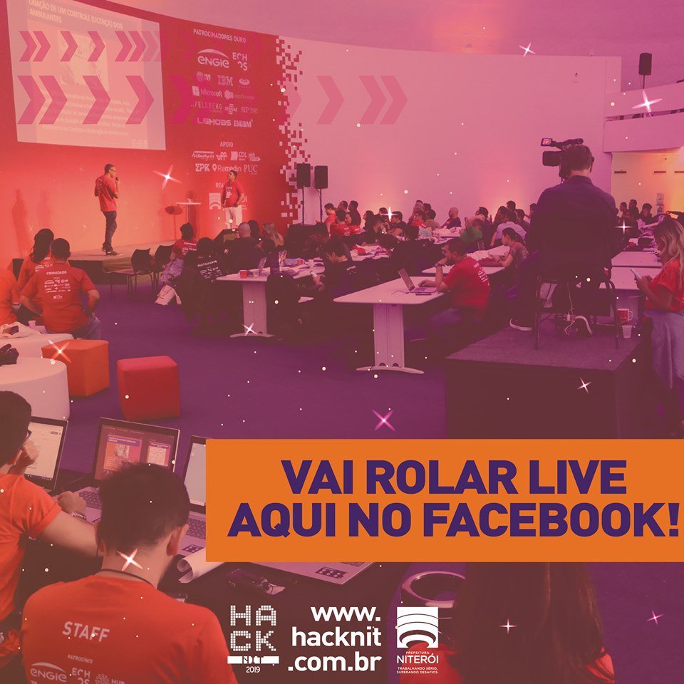 NiteroiPref's tweet image. A final do HackNit 2019 é nesse final de semana e teremos transmissão ao vivo!

Quer ficar por dentro de tudo do #HackNit, mas não vai poder ir ao evento, no Caminho Niemeyer, no dia 28/9? Fique tranquilo: a gente vai transmitir ao vivo!
#curtoniteroi
Inf:bit.ly/2m9MeA9