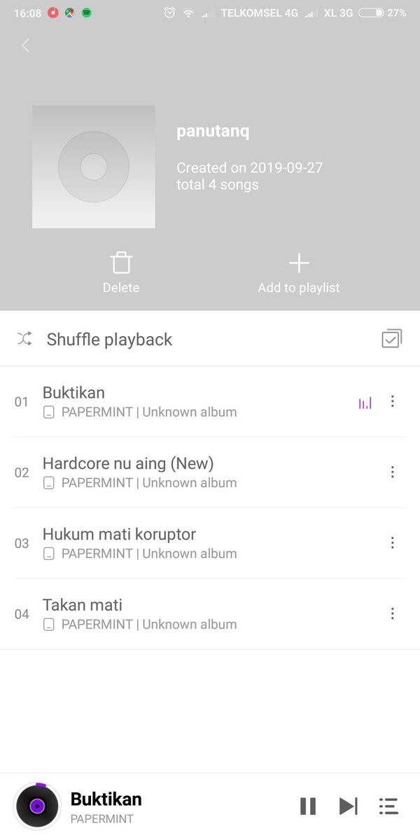 Min <a href="/PAPERMINT_HC/">PMHC!</a> tolong retweet dong. Aku fans banget! Sekalian adain meet n greet sama vokalisnya <a href="/kabelmiccc/">∆</a>