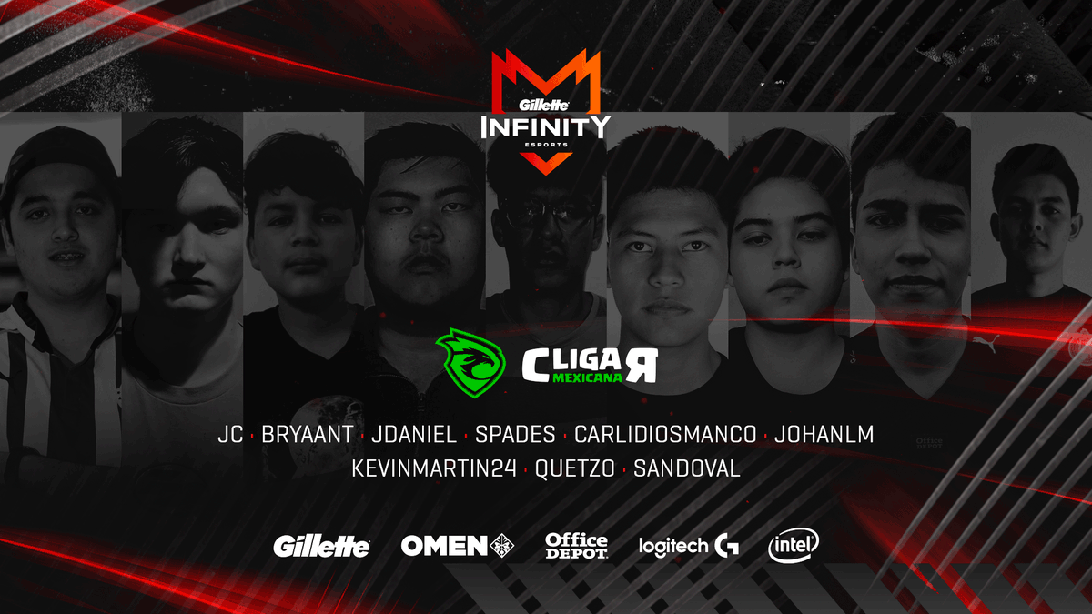 🔊 ¡Ya tenemos el #RosterInfinito para la nueva temporada de la  <a href="/MexicanaCR/">Liga Mexicana CR 🇲🇽</a>! 🔊

¿Qué te parecen nuestras cartas infinitas? 🔥

#VamosJUNTOSporMas
#GilletteInfinity
#goINF