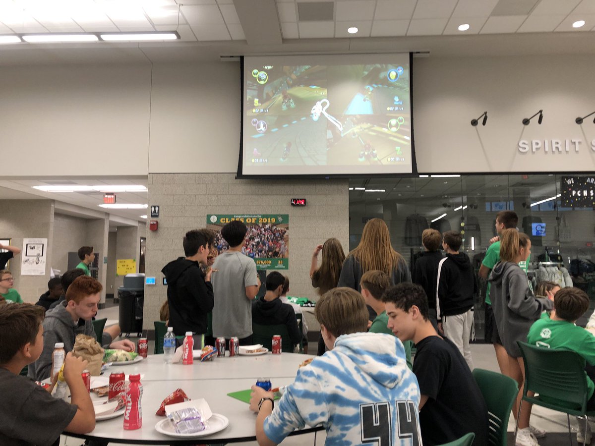 PCHS_Celtics's tweet photo. A little Super Mario Kart for Super Celtic Shadow Day!
#FutureCeltics
#WearePC
#Becomesomethinggreater https://t.co/1TtRA3KP4l