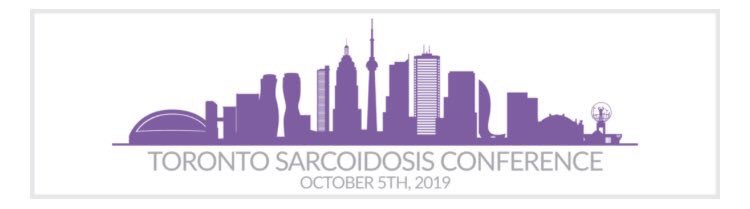BtfdSarcWalk's tweet photo. Getting super excited for next weeks FSR Toronto Patient Conference. We are excited to be one of the presenters to share our story about #Sarcoidosis! #convosarc #awareness @BtfdSarcWalk @StopSarcoidosis @SupportSinai https://t.co/d08PjDVexq